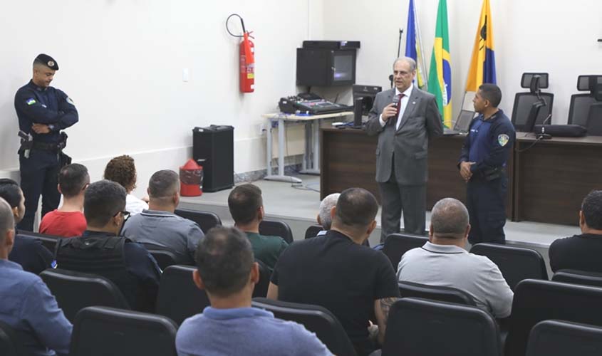 Na retomada das atividades após recesso forense, presidente do TJRO visita Fórum Geral César Montenegro