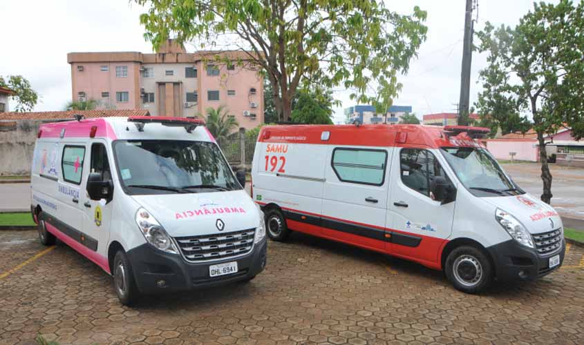 Prefeitura entrega ambulâncias para Maternidade Municipal e distrito de Jaci-Paraná