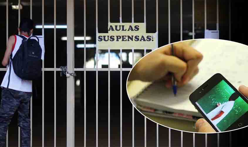 Professores do estado de São Paulo estão em greve contra volta das aulas presenciais