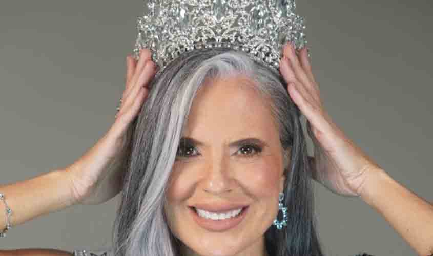 Rondoniense faz história como primeira mulher 50+ a concorrer ao Miss Universe Brasil