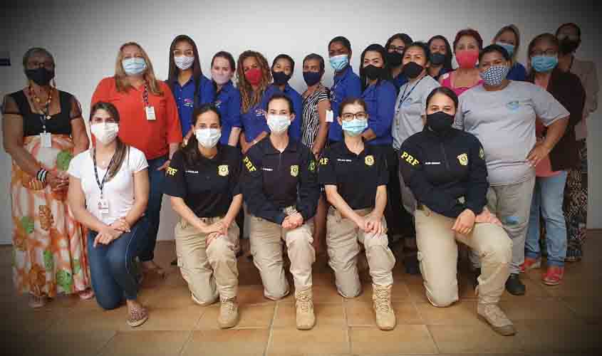 PRF em Rondônia realiza homenagem as mulheres