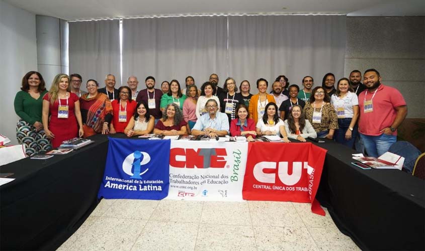 Relatório da Secretaria de Imprensa e Divulgação do SINTERO tem destaque no Coletivo de Comunicação da CNTE em Brasília