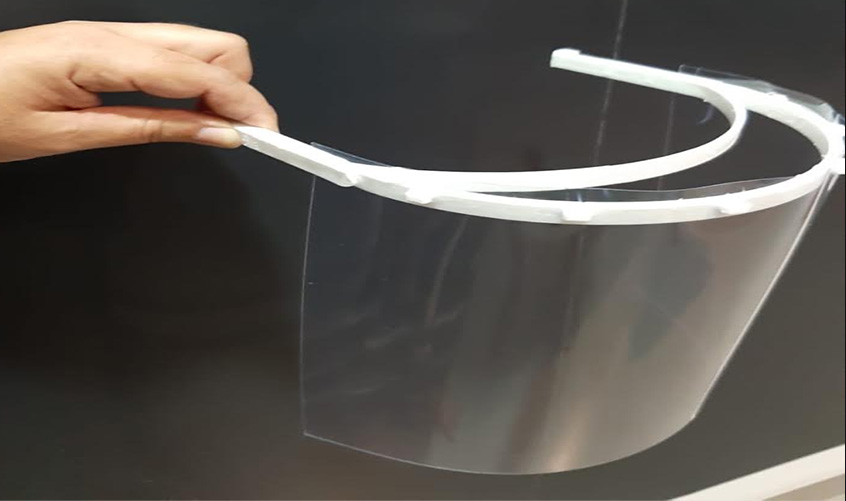 IFRO Campus Cacoal confecciona material de segurança para profissionais da saúde contra COVID-19