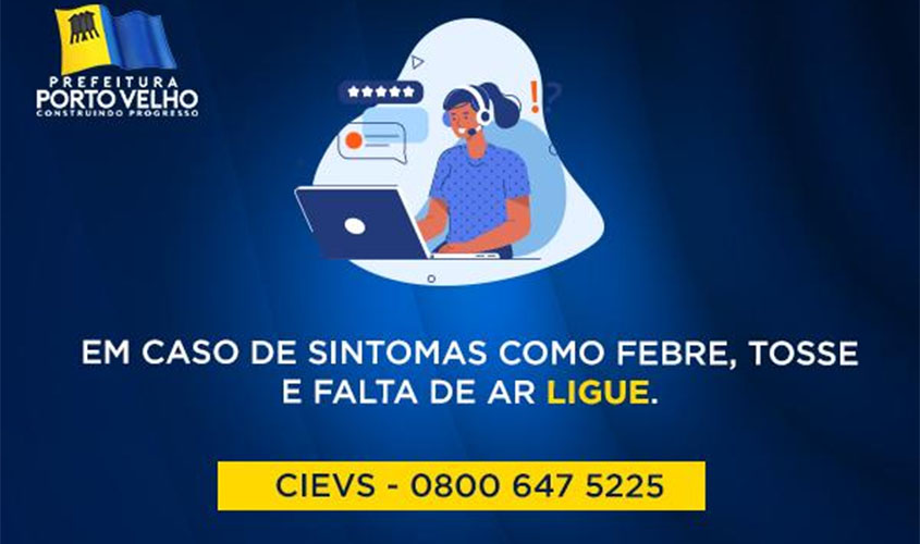 Continua atendimentos do Call Center para casos de Covid-19