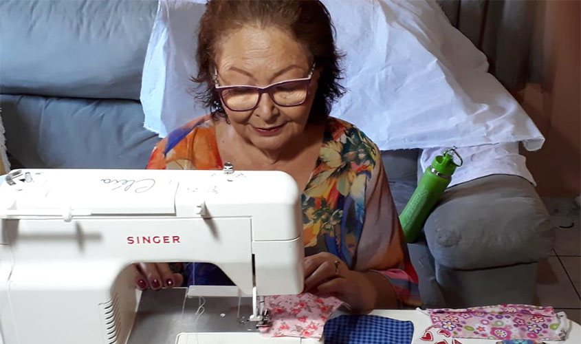 Artesanato de máscaras caseiras prospera e atende Porto Velho durante a pandemia