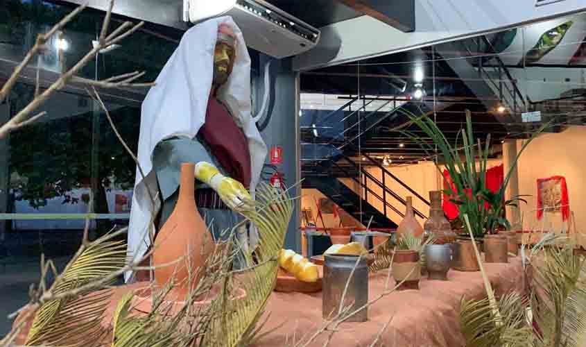 Exposição cenográfica do espetáculo 'Homem de Nazaré' será transmitida ao vivo direto da Casa de Cultura Ivan Marrocos