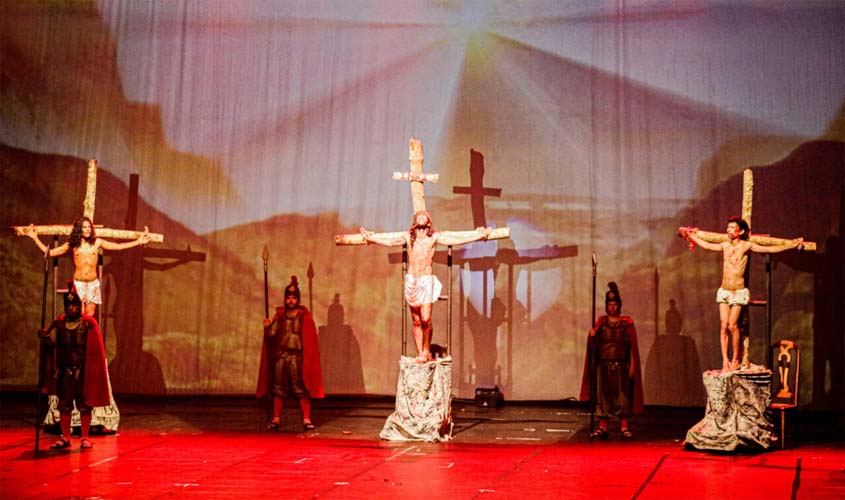 Espetáculo teatral 'O Homem de Nazaré' é apresentado pela primeira vez no Teatro Palácio das Artes