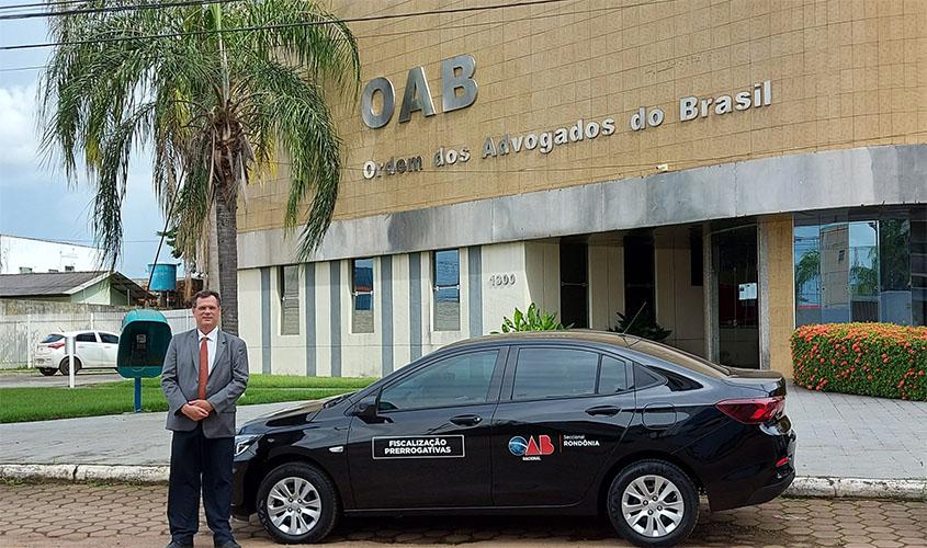 Atividades das Comissões da Seccional reforçadas com veículo doado pela OAB Nacional