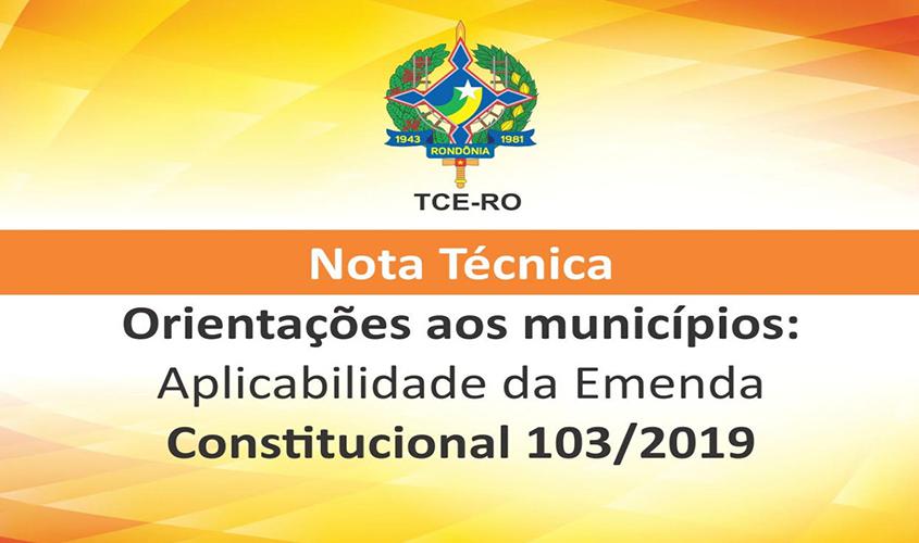 Nota técnica do TCE explica como RPPS devem se adequar à Reforma da Previdência