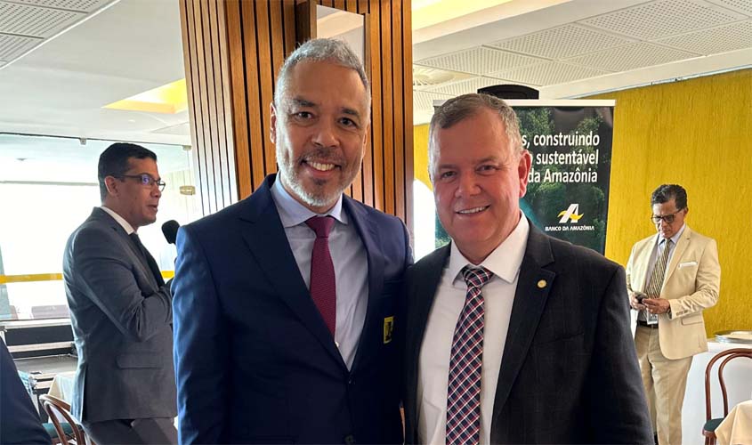 COM PRESIDENTE DO BASA, MOSQUINI BUSCA SOLUÇÃO PARA CRÉDITOS À PRODUTORES COM EMBARGOS