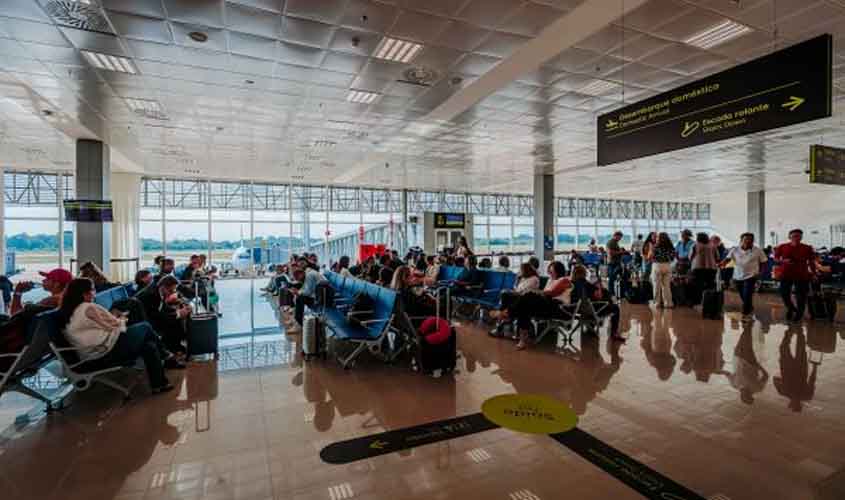 Porto Velho Airport cresce 34% em número de passageiros no 1º trimestre de 2025