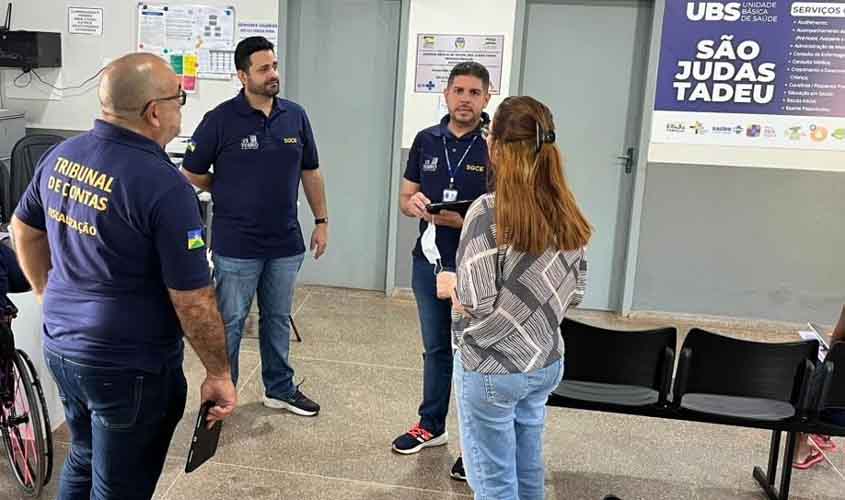 TCE realiza fiscalizações em unidades de saúde