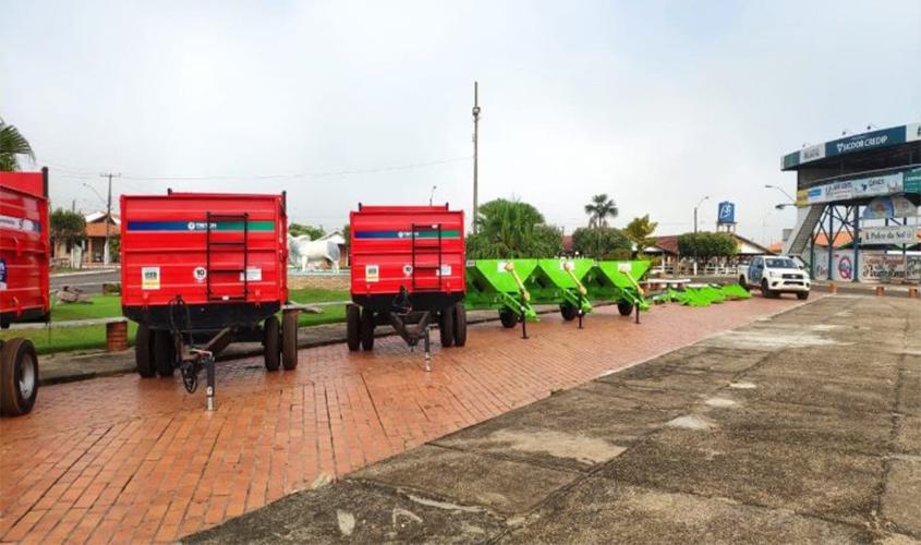 Municípios da regional Rio Machado recebem equipamentos