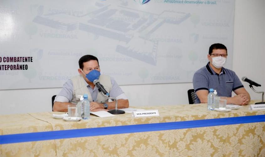 Governador de Rondônia enaltece integração e vice-presidente da República prevê a prorrogação da Operação Verde Brasil 2