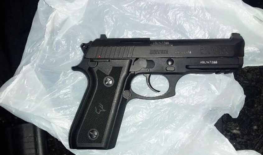 PMRO retira 3 armas e munições de circulação em Presidente Médici