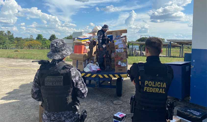 PF intensifica fiscalização no aeroporto de Ji Paraná e prende foragido