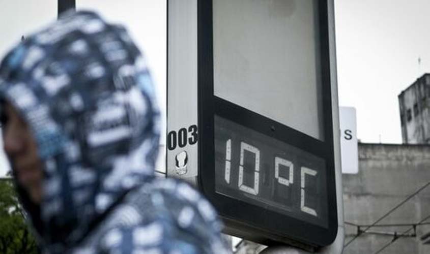 Frentes frias se aproximam do Brasil podendo ocasionar temperaturas quase negativas