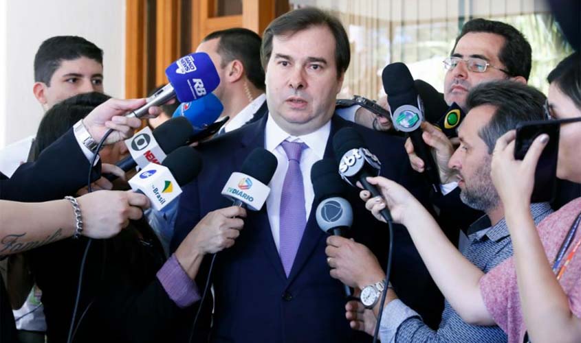 Maia: aprovação da reforma será uma vitória do Parlamento, não do governo