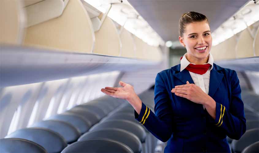 Comissária de voo ganha adicional de periculosidade sobre parte variável do salário