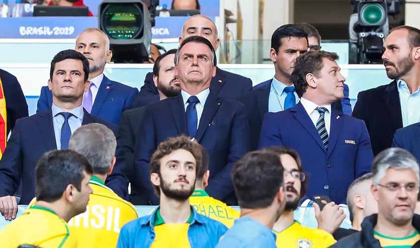 Bolsonaro e Moro foram reprovados no teste de popularidade no Maracanã