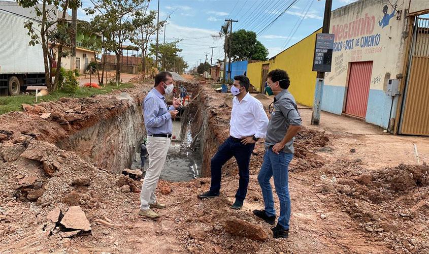 Presidente da CI fiscaliza obras em Porto Velho e cobra passarelas na BR-364