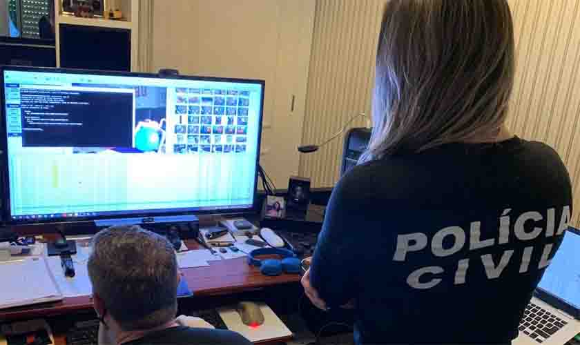 Polícia Civil realiza operação para combater a pedofilia 