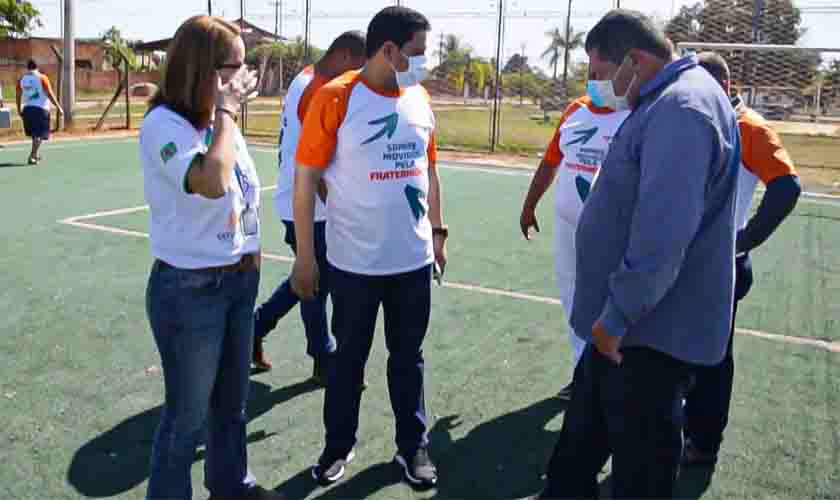 Deputado Jair Montes faz visita ao CEDEL do bairro Ulisses Guimarães junto com Seosp para melhorias no local 