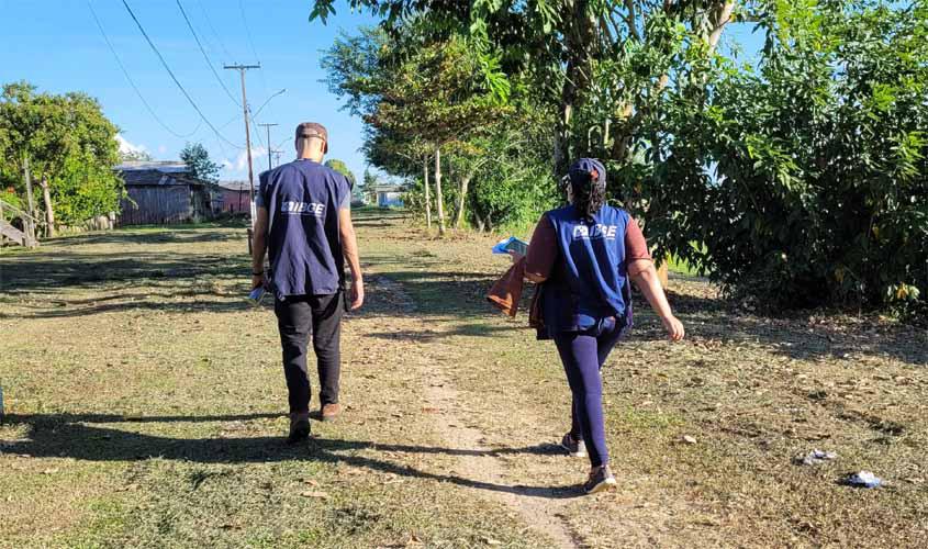 Pesquisa sobre infraestrutura urbana é realizada em distritos do baixo Madeira