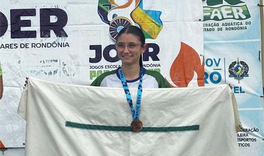 Atleta do SESI representa Rondônia nos Jogos da Juventude