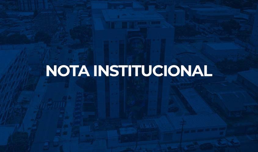 Nota Institucional