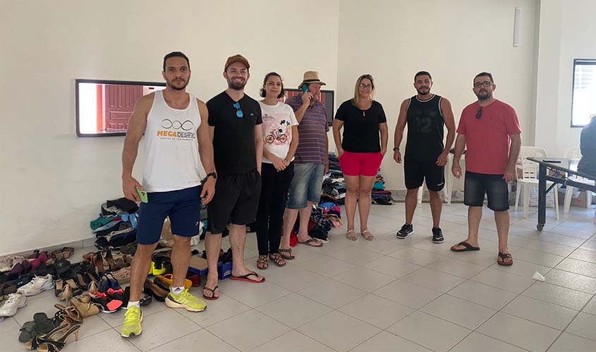 Em ação solidária, servidores (as) da CPE Criminal arrecadam mais de meia tonelada de alimentos e roupas