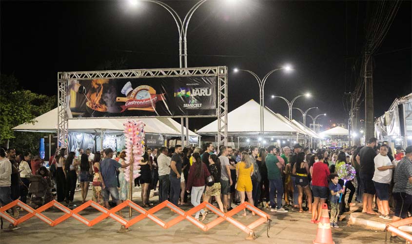 3º Festival Gastronômico de Jaru é sucesso de público e vendas