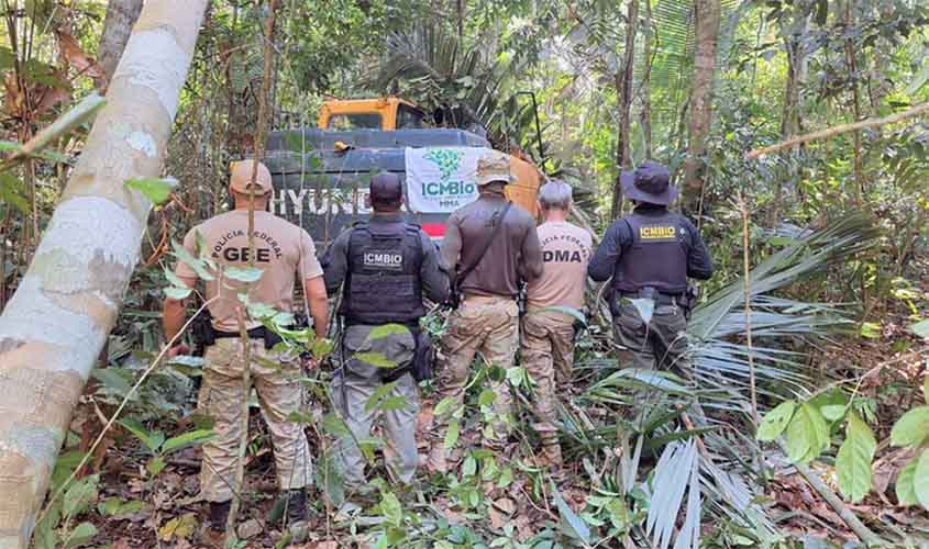 PF deflagra em combate a crimes ambientais em Rondônia