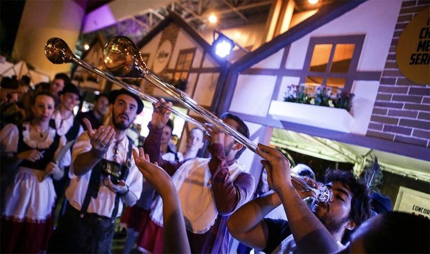 Seletiva do Chopp Metro Oktoberfest Louvada é atração na I ExpoPorto: “é muito legal”, disse o competidor Marcos Júnior