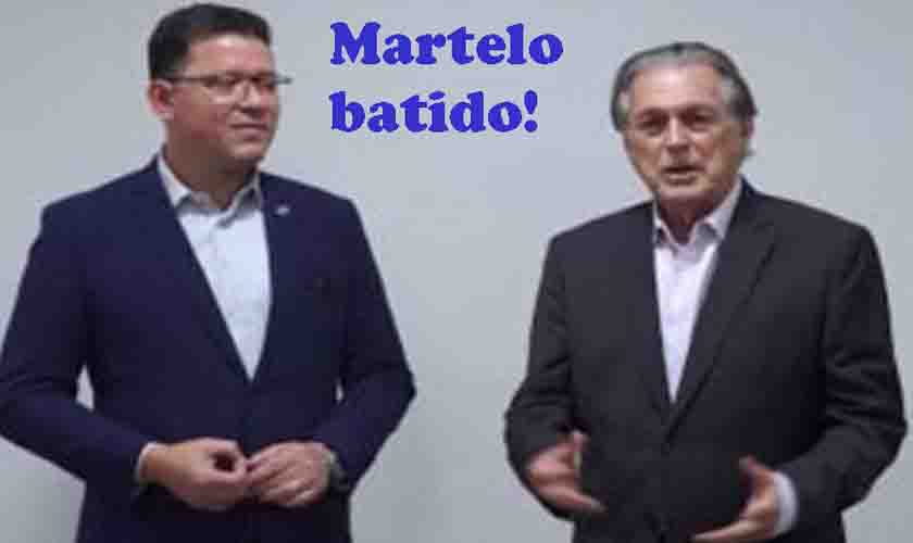 Fim da novela! Bivar oficializa Marcos Rocha como presidente do União Brasil em Rondônia