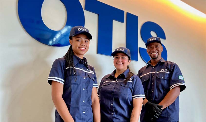 Rota Escola: estágio técnico da Otis com oportunidades para estudantes de todo o Brasil