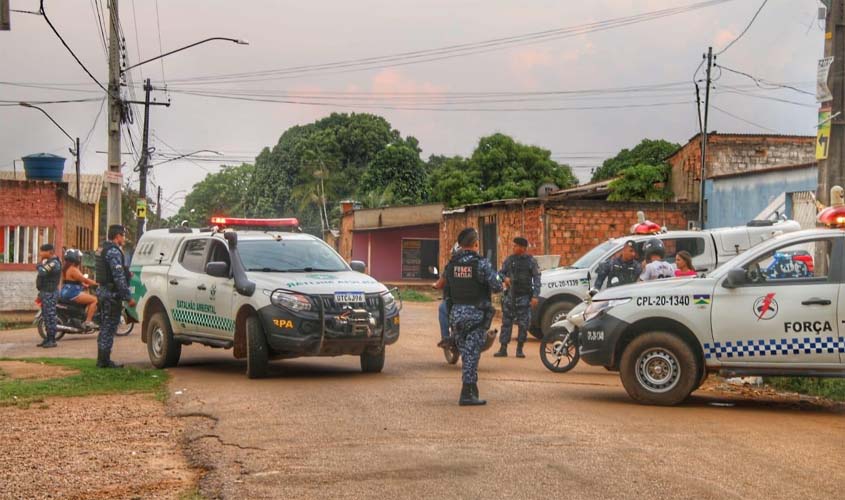 Governo de Rondônia deflagra operação de combate à violência na capital