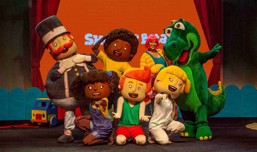 Mundo Bita faz show grátis para crianças