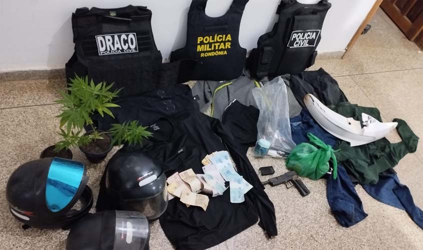 PM atua em prisões por incêndios a provedores em RO