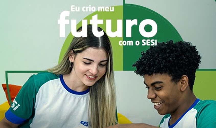 SESI-RO abre matrículas para alunos novos em 2026