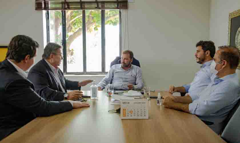 Lideranças políticas de São Paulo visitam prefeito e vice de Porto Velho