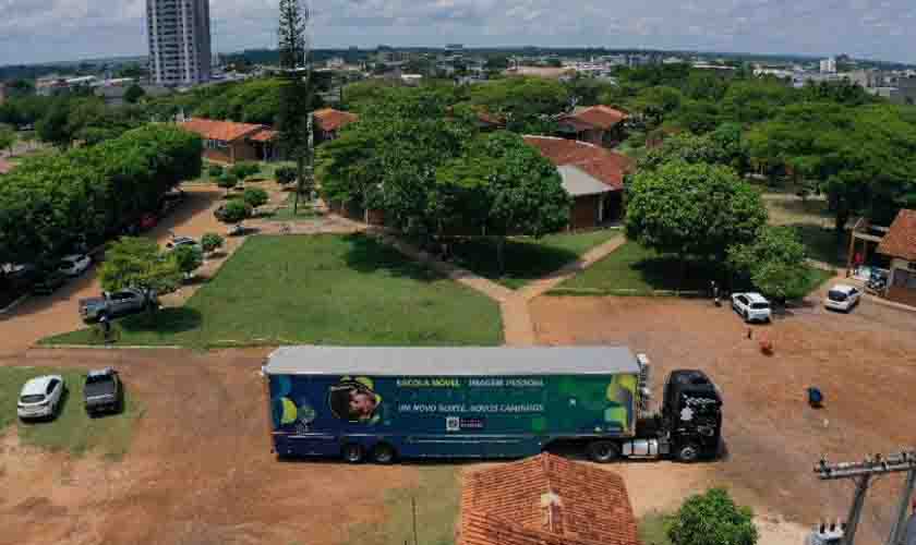 Escola Móvel de Imagem Pessoal do Governo de Rondônia chega a Vilhena nesta quinta-feira, 11