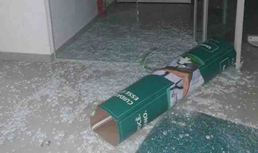 Policia Militar prende homem suspeito de arrombar Cooperativa de Crédito