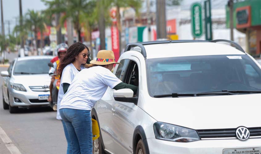 Município recebe pit stop voltado à educação ambiental vinculado às obras de esgotamento sanitário