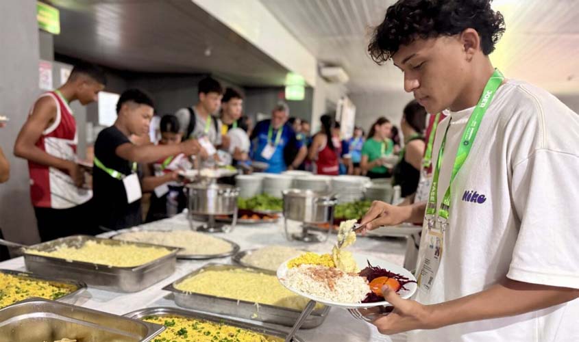 Alimentação escolar promove cuidado no Joer em Cacoal