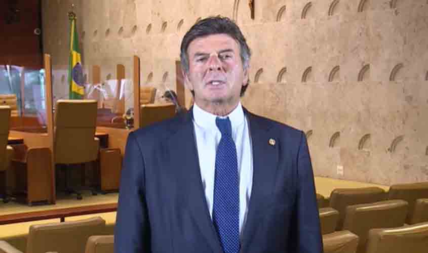 No Dia da Justiça, ministro Luiz Fux ressalta Justiça como um dos pilares da democracia