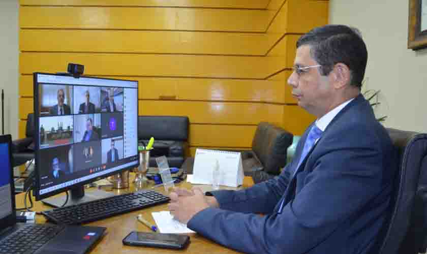 Elton Assis participa da posse de novos desembargadores do TJ de Rondônia