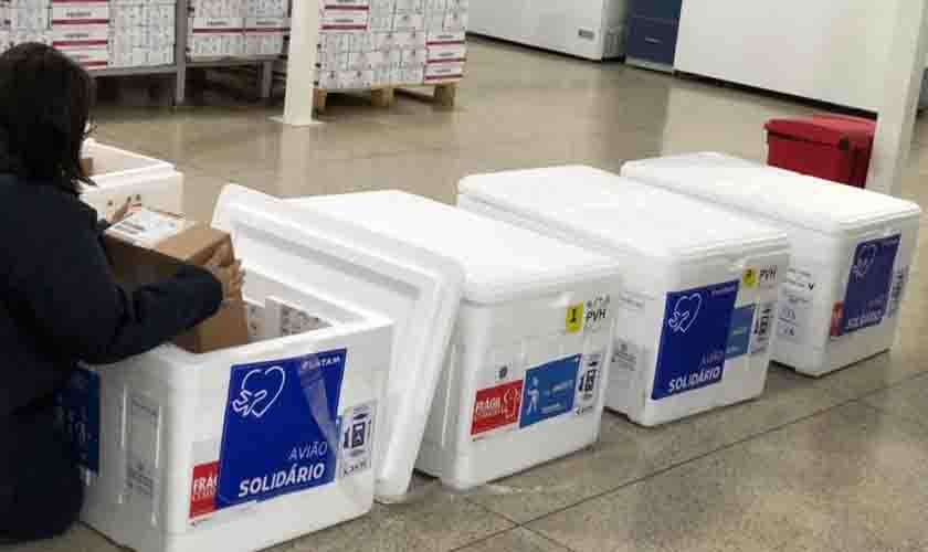 Rondônia recebe novas remessas de vacinas contra a covid-19 do Ministério da Saúde; mais de 28 mil doses da Janssen foram entregues