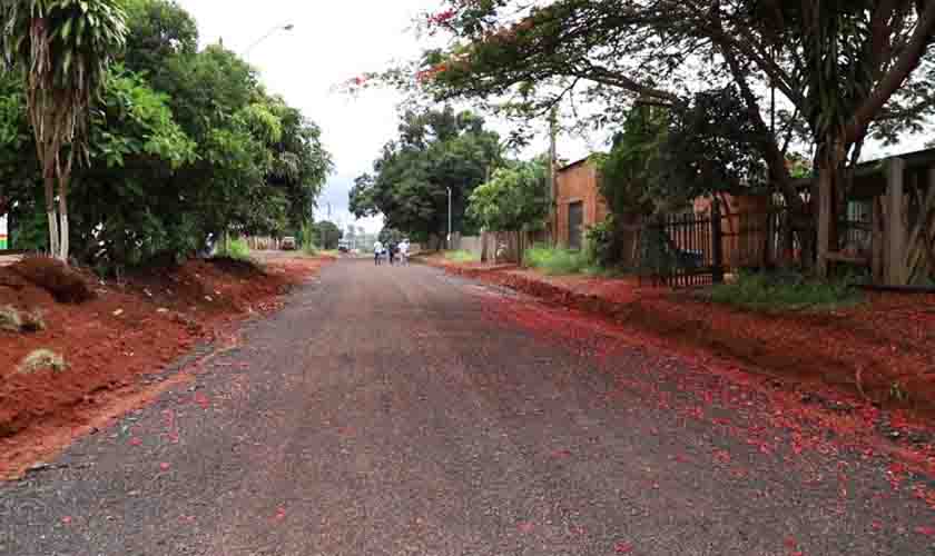 Mais de nove quilômetros de pavimento fresado serão aplicados em Nova Califórnia