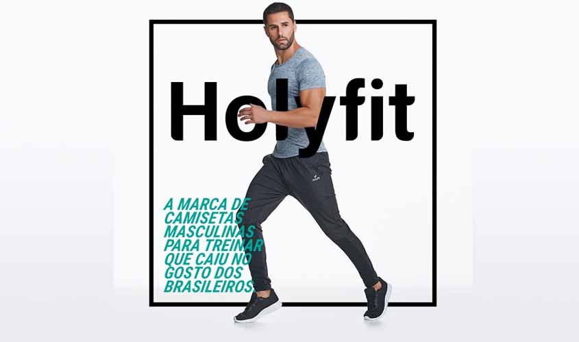 Holyfit – a marca de camisetas masculinas para treinar que caiu no gosto dos brasileiros